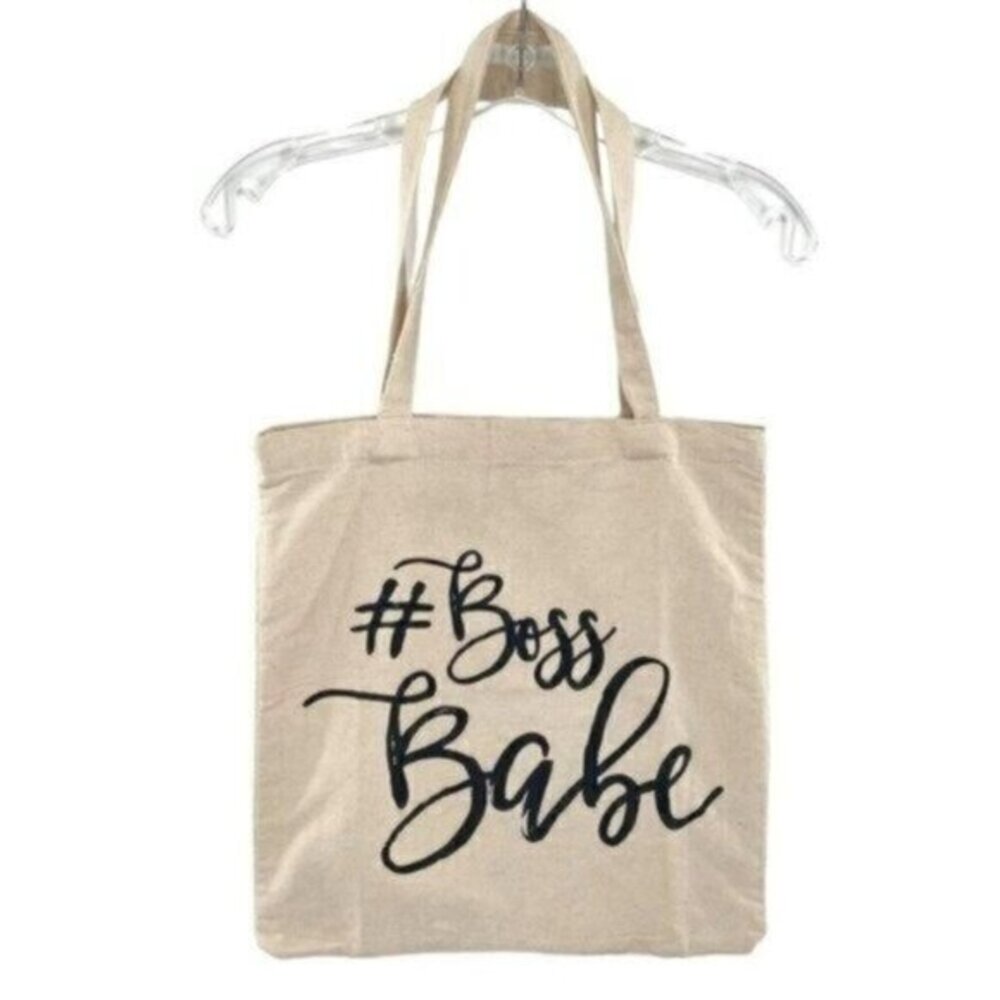Boss Babe Canvas Tote Bag